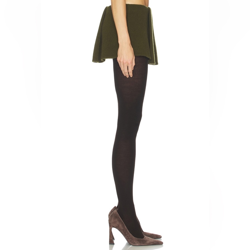 HELSA Josefine Knit Oversized Bomber & Josefine Knit Skirt in Olive - Picture 7 of 13